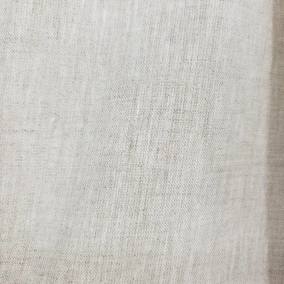 Fairway & Geene Golf Shorts Linen Oatmeal Pleated High Rise Lightweight - Picture 2 of 5